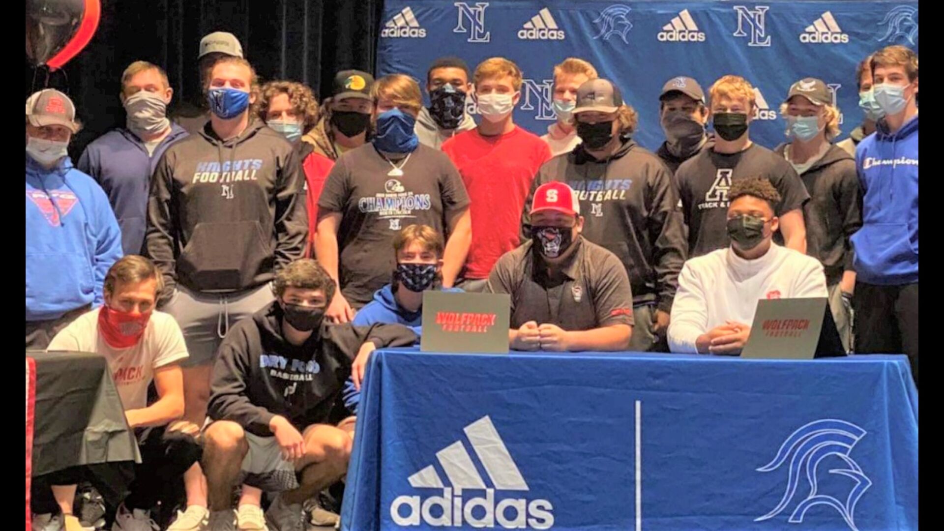 North Lincoln duo signs to play football at NC State